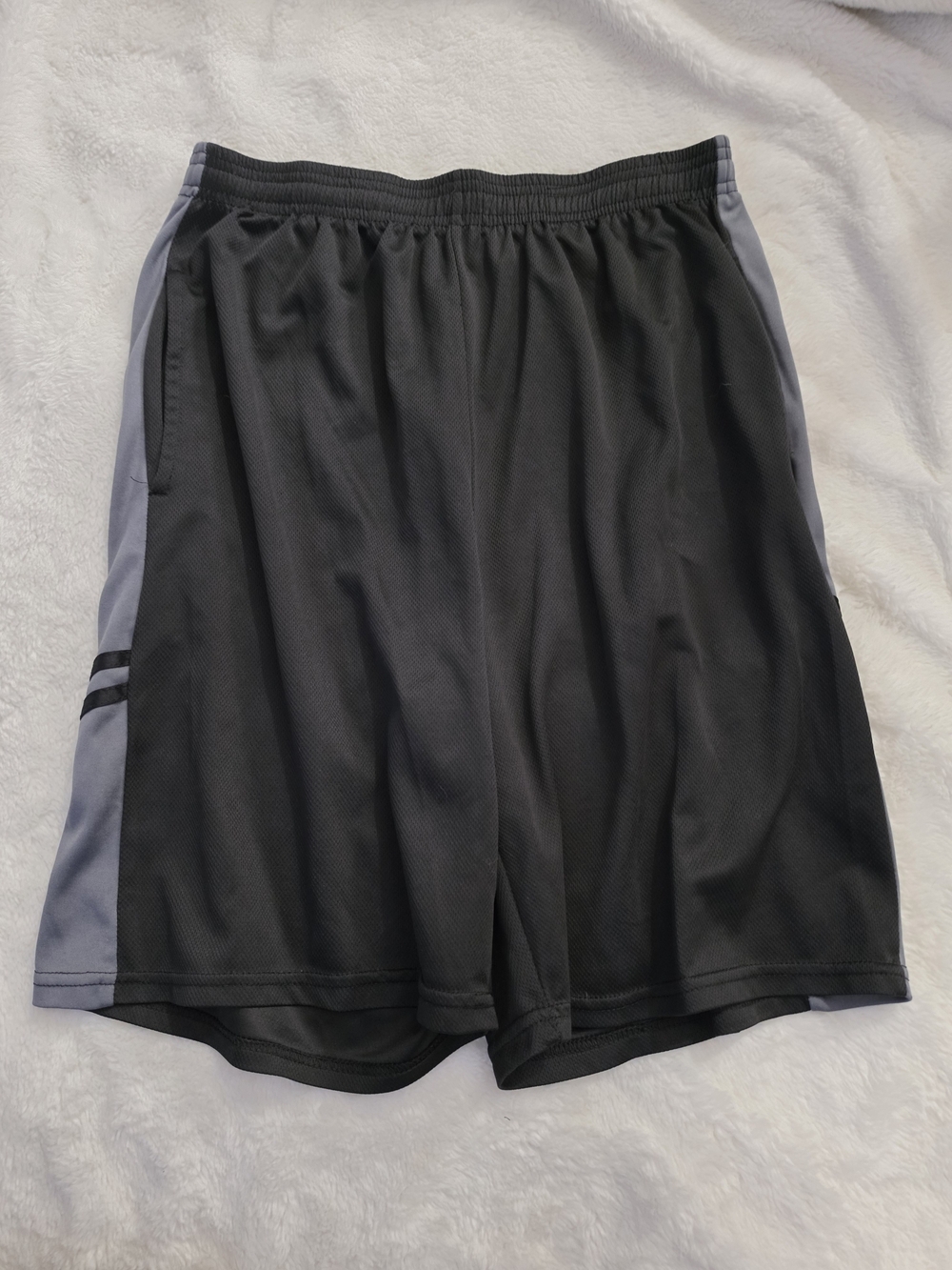 tek gear Black Men's Athletic Shorts with Drawstring - Picture 4 of 11